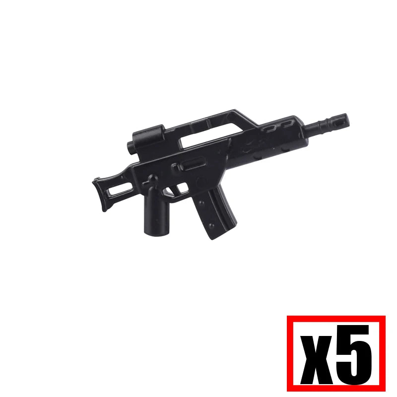 WW2 Military Soldier Accessories Weapons Building Blocks German USA Soviet Gun Mini Models 98k PPSH BAR Bricks Toys Kids Gift