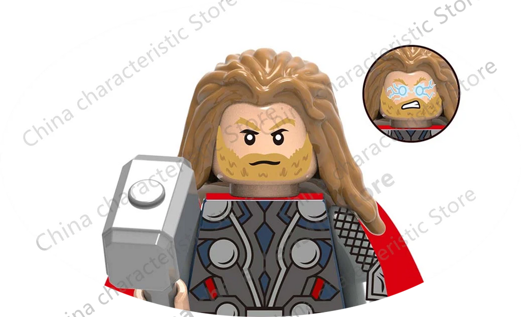 L Compatible - Thor Minifigure - Marvel
