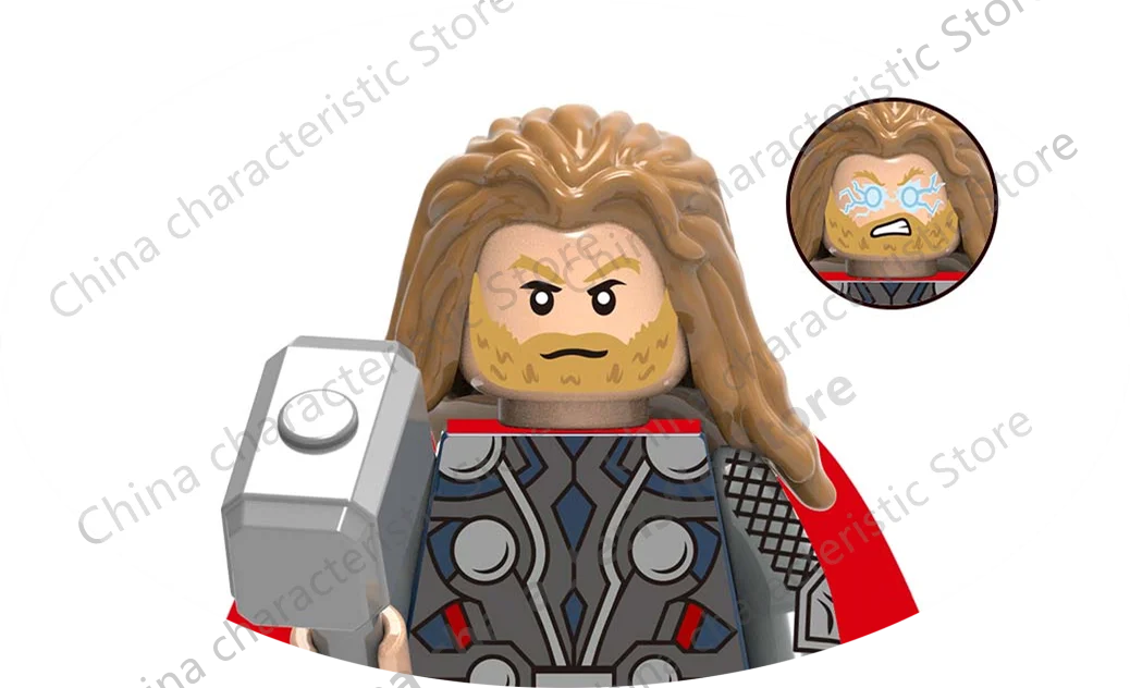 L Compatible - Thor Minifigure - Marvel
