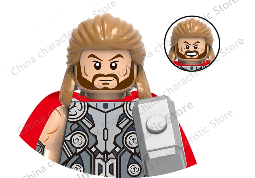 L Compatible - Thor Minifigure - Marvel