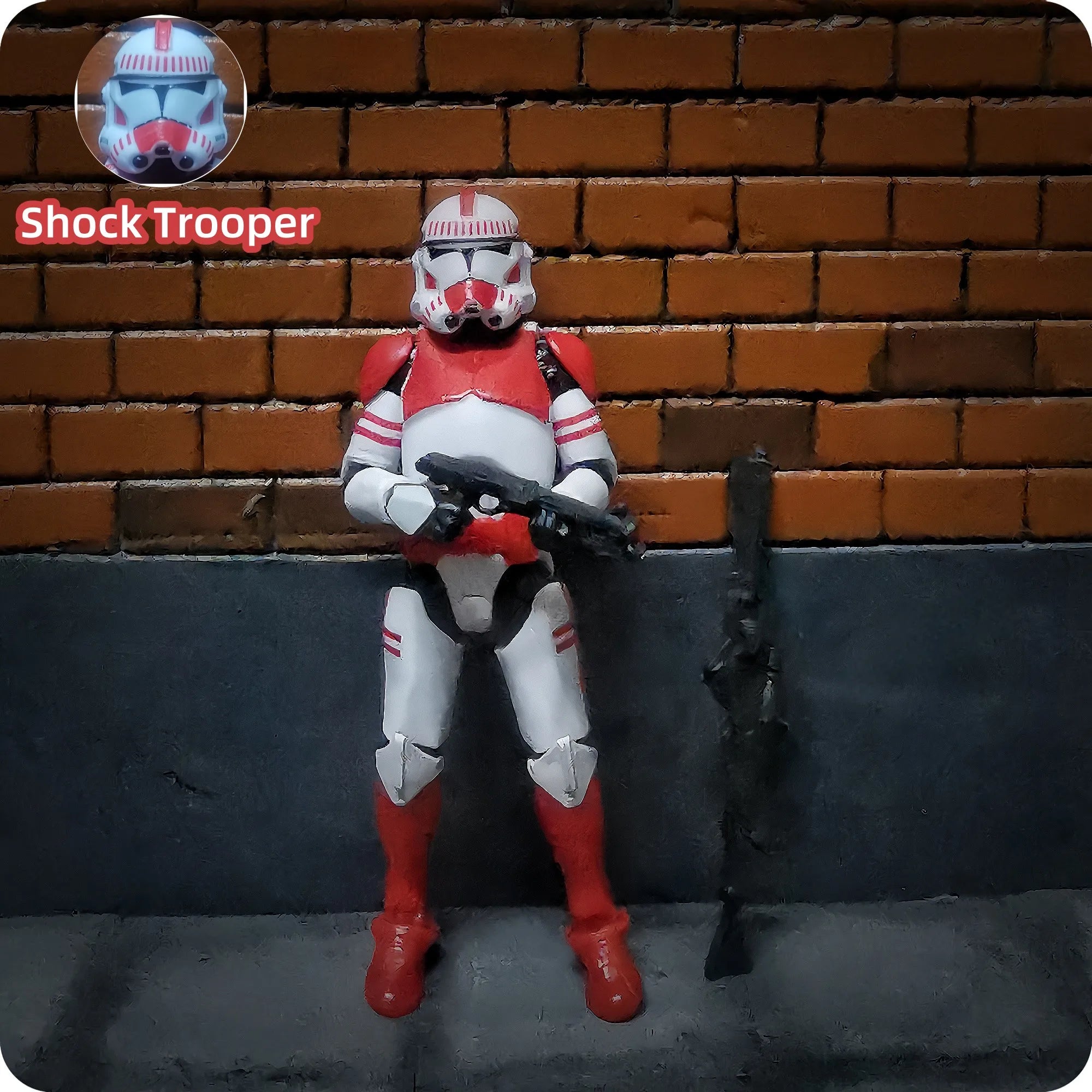 Star Wars 3.75 Inch Trooper 1/18 501st 187th Legion  Shock Action Figure REX ARF P1 P2 clone Toys Model Loose