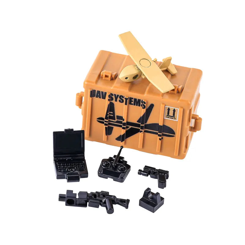 WW2 Military Soldier Accessories Weapons Building Blocks German USA Soviet Gun Mini Models 98k PPSH BAR Bricks Toys Kids Gift