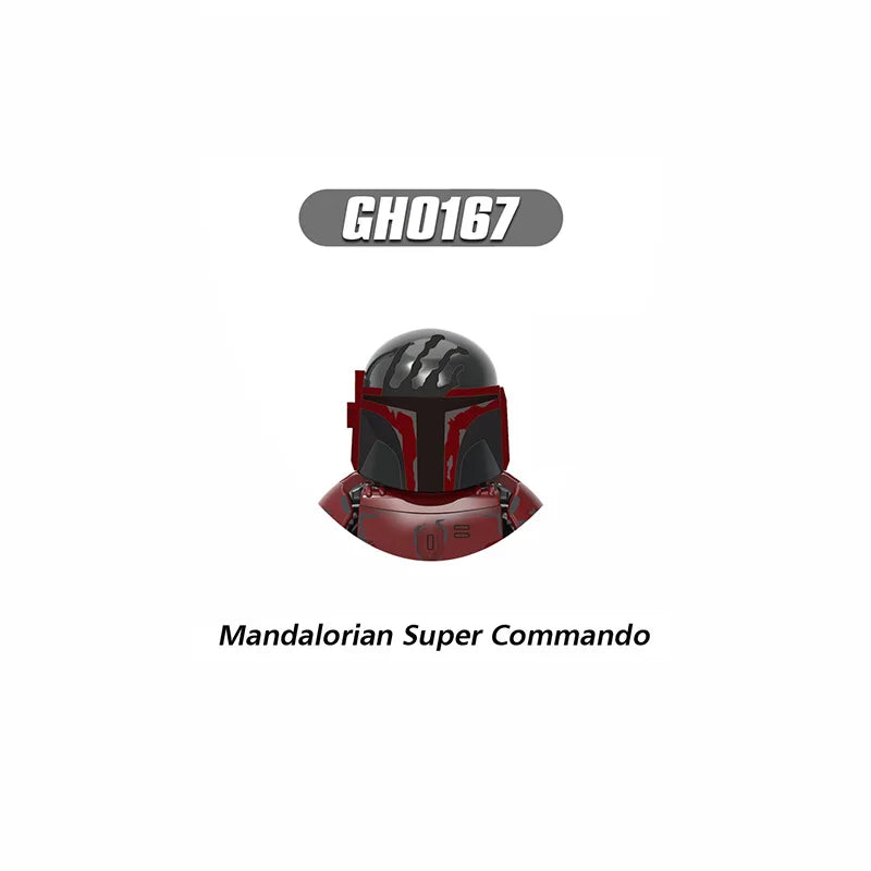 WM6126 Republic Commando Fixer Gregor Scorch Sev Voca Clone Troopers Dogma Building Blocks Bricks Toys WM6124 Hardcase Fives