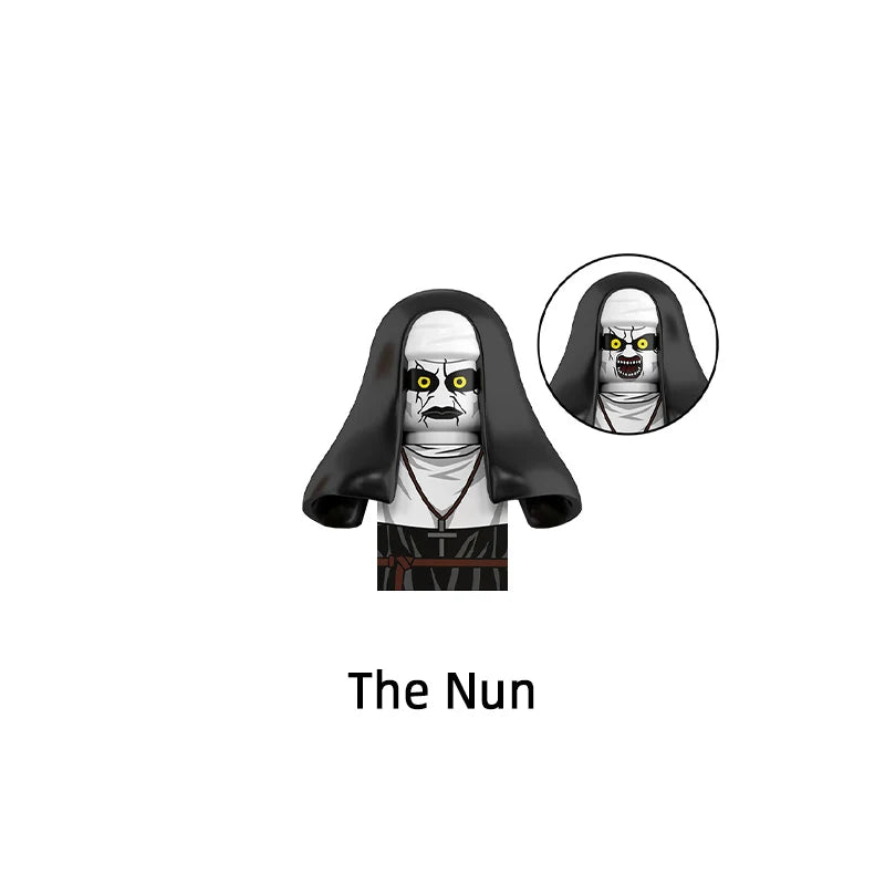 The Chucky Bride Chucky M3gen Nun Ash Terrifier Billy Lily D'Abo Model Blocks MOC Bricks Set Gifts Toys For Children WM6205