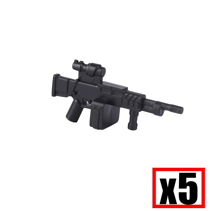 WW2 Military Soldier Accessories Weapons Building Blocks German USA Soviet Gun Mini Models 98k PPSH BAR Bricks Toys Kids Gift