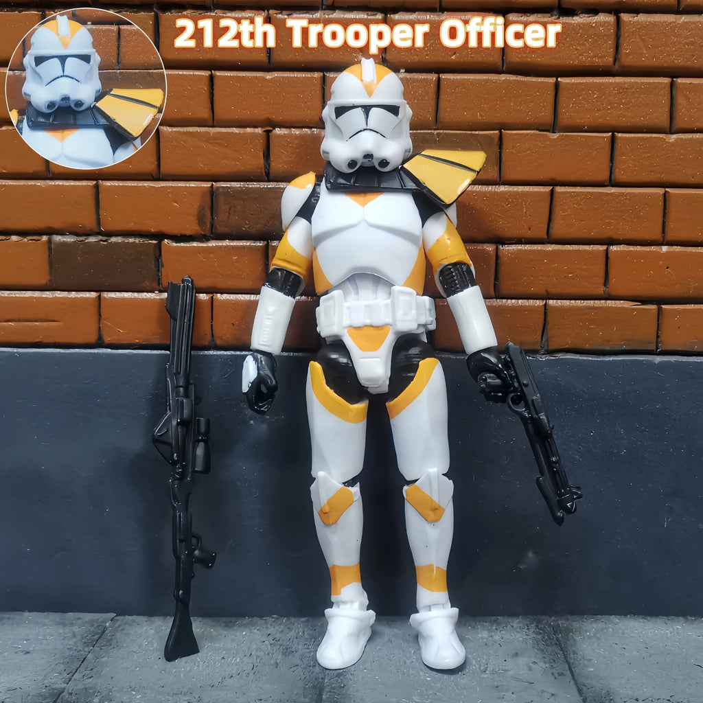 Star Wars 3.75 Inch Trooper 1/18 501st 187th Legion  Shock Action Figure REX ARF P1 P2 clone Toys Model Loose