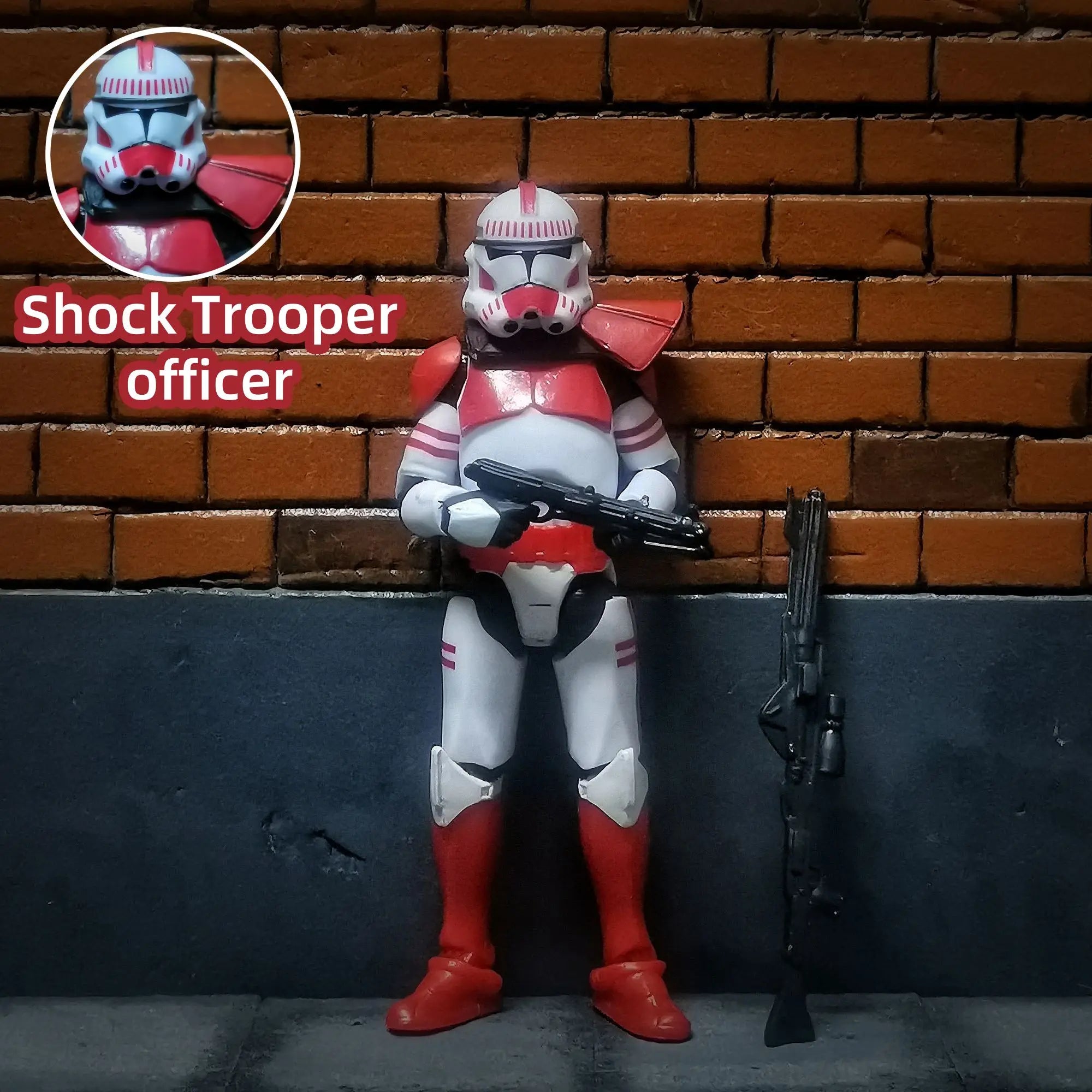 Star Wars 3.75 Inch Trooper 1/18 501st 187th Legion  Shock Action Figure REX ARF P1 P2 clone Toys Model Loose