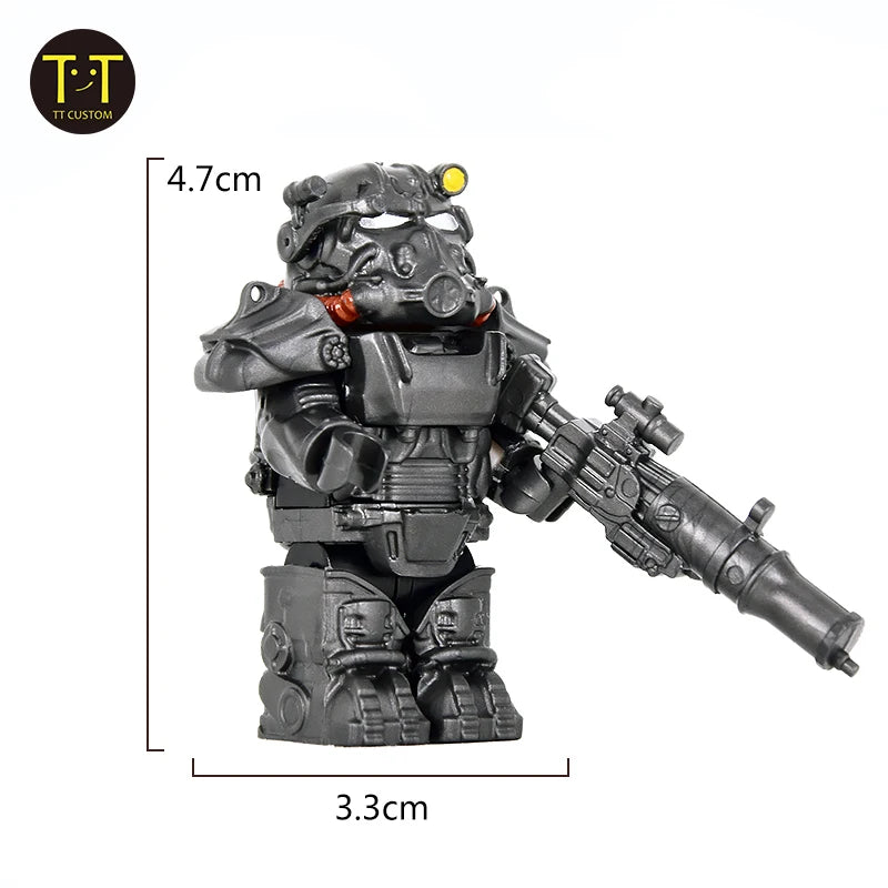 L Compatible - Fallout Power Armor Minifigure