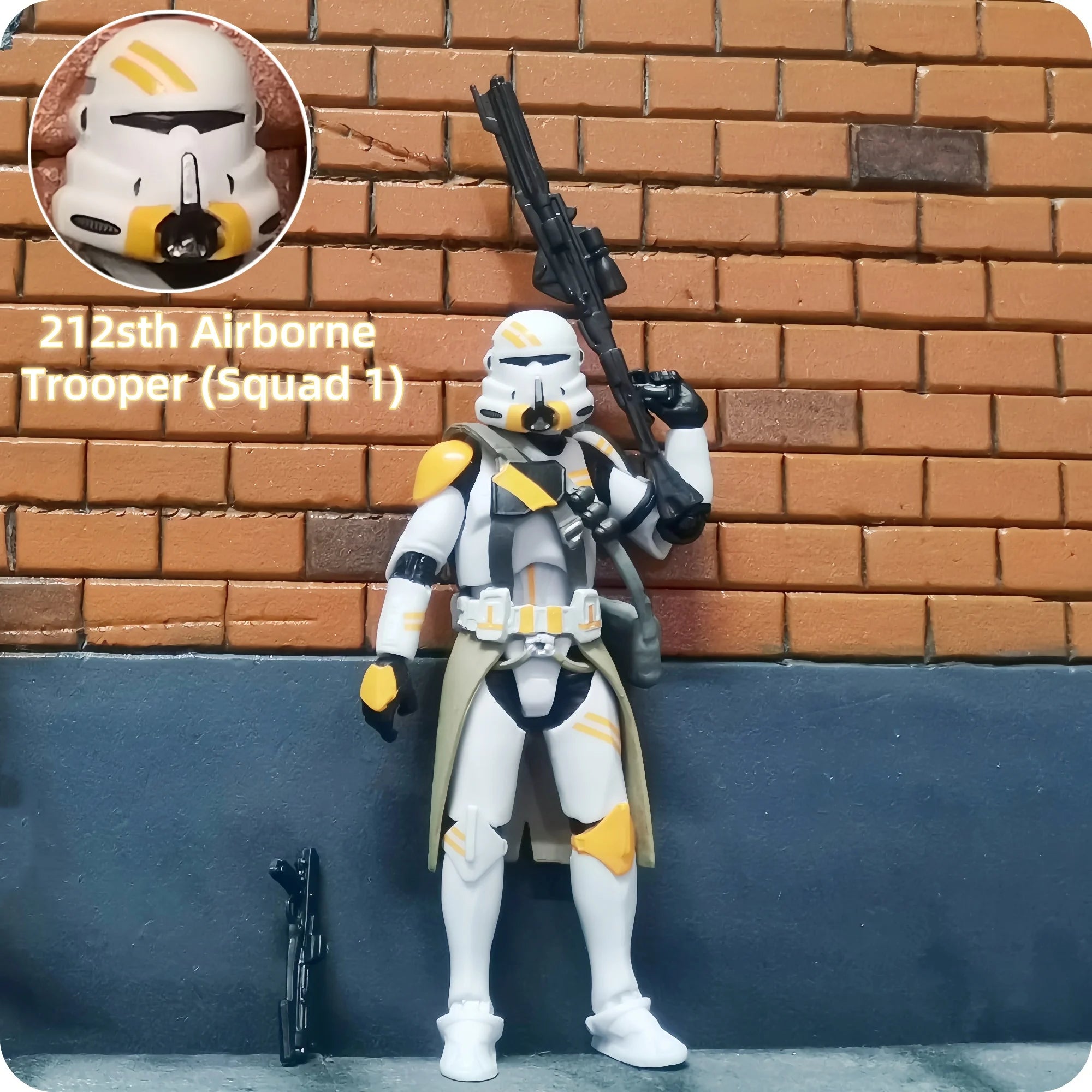 Star Wars 3.75 Inch Trooper 1/18 501st 187th Legion  Shock Action Figure REX ARF P1 P2 clone Toys Model Loose