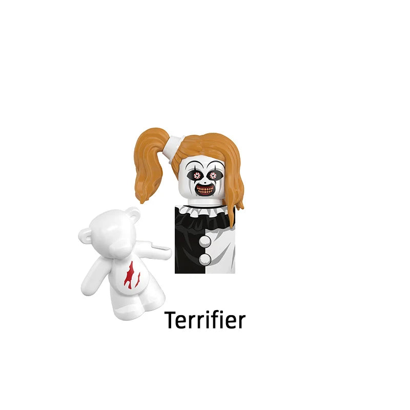 The Chucky Bride Chucky M3gen Nun Ash Terrifier Billy Lily D'Abo Model Blocks MOC Bricks Set Gifts Toys For Children WM6205