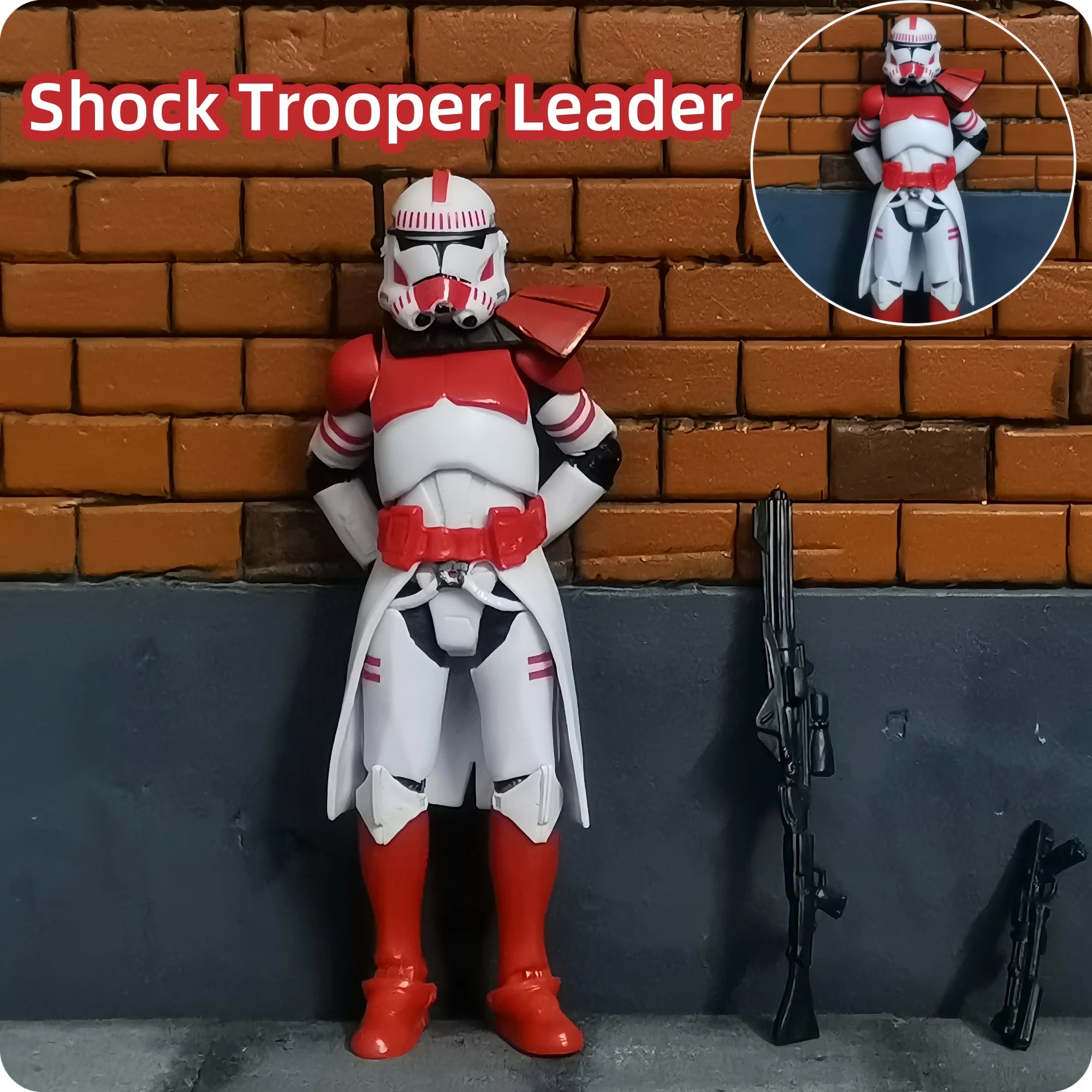 Star Wars 3.75 Inch Trooper 1/18 501st 187th Legion  Shock Action Figure REX ARF P1 P2 clone Toys Model Loose