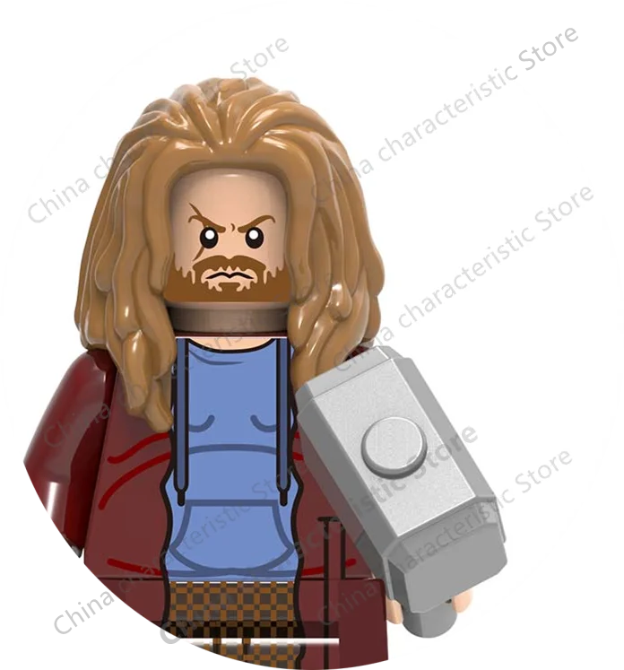 L Compatible - Thor Minifigure - Marvel