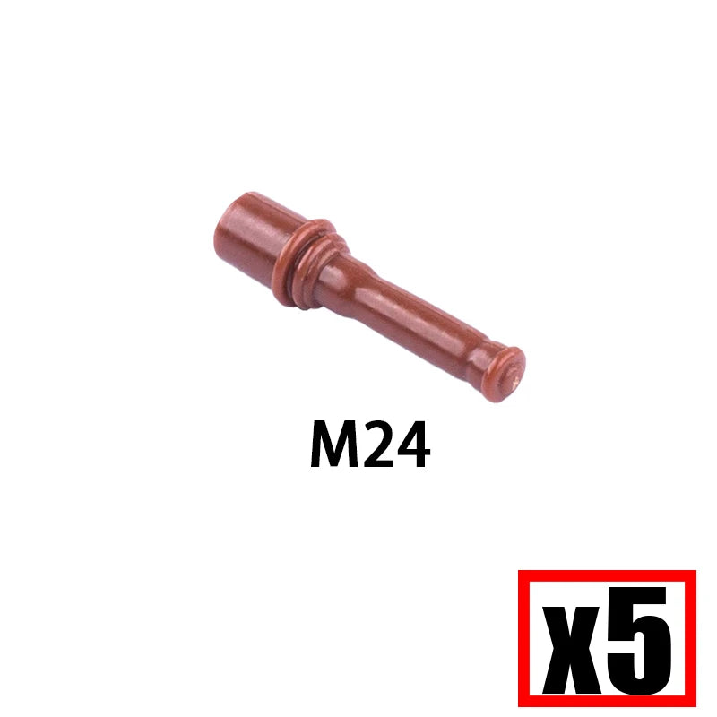 WW2 Military Soldier Accessories Weapons Building Blocks German USA Soviet Gun Mini Models 98k PPSH BAR Bricks Toys Kids Gift