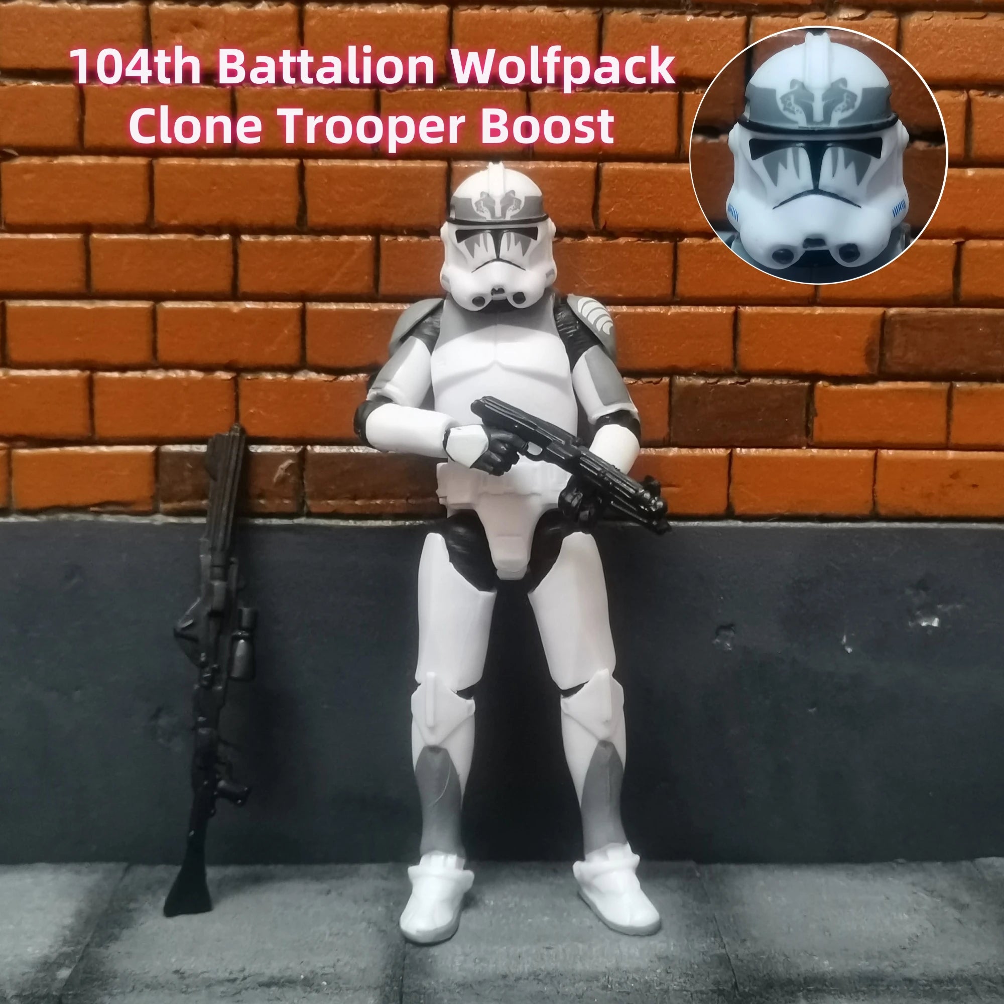 Star Wars 3.75 Inch Trooper 1/18 501st 187th Legion  Shock Action Figure REX ARF P1 P2 clone Toys Model Loose
