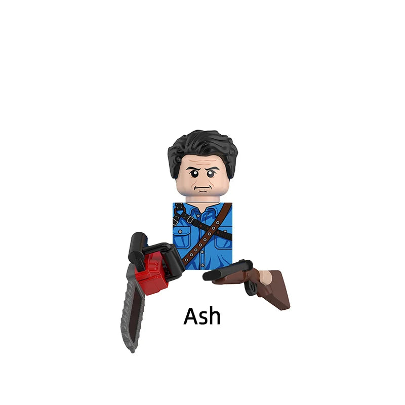 The Chucky Bride Chucky M3gen Nun Ash Terrifier Billy Lily D'Abo Model Blocks MOC Bricks Set Gifts Toys For Children WM6205