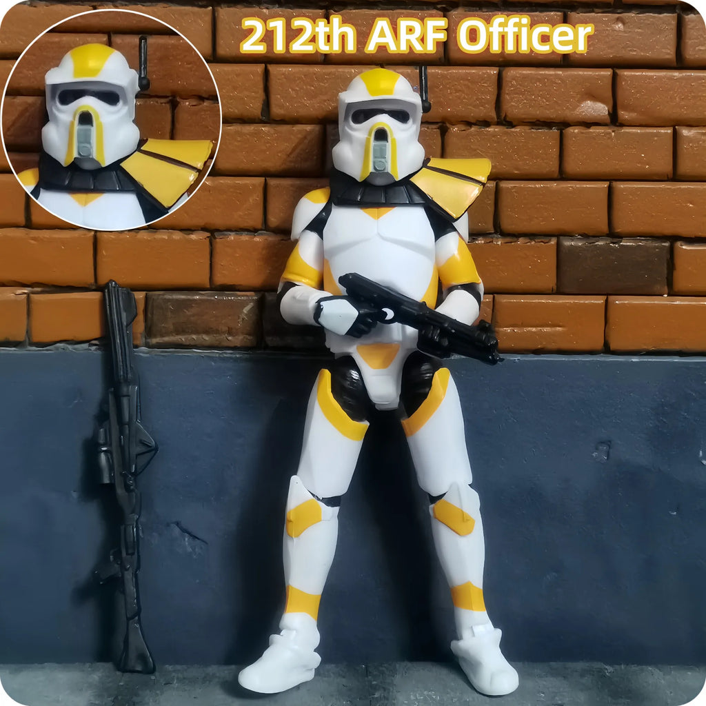 Star Wars 3.75 Inch Trooper 1/18 501st 187th Legion  Shock Action Figure REX ARF P1 P2 clone Toys Model Loose