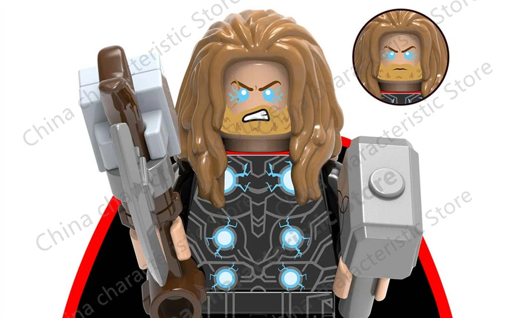 L Compatible - Thor Minifigure - Marvel