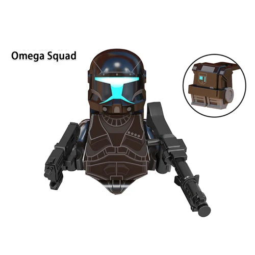 WM6126 Republic Commando Fixer Gregor Scorch Sev Voca Clone Troopers Dogma Building Blocks Bricks Toys WM6124 Hardcase Fives