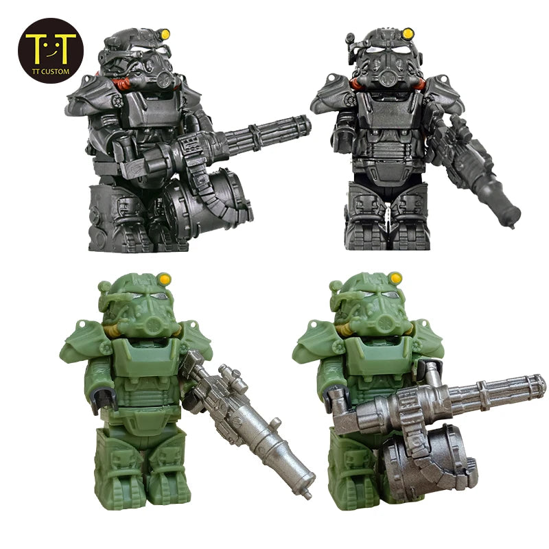 L Compatible - Fallout Power Armor Minifigure