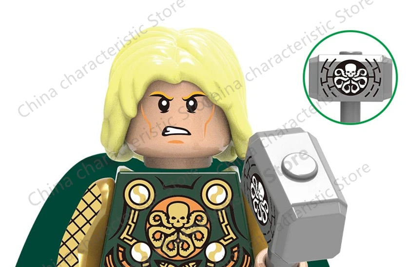 L Compatible - Thor Minifigure - Marvel