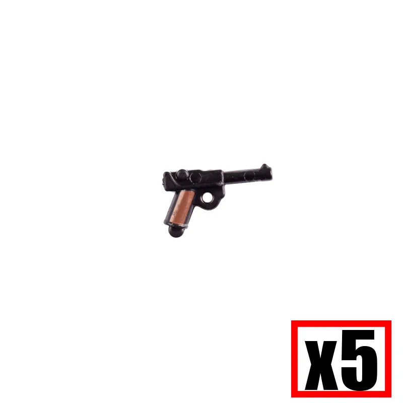 WW2 Military Soldier Accessories Weapons Building Blocks German USA Soviet Gun Mini Models 98k PPSH BAR Bricks Toys Kids Gift