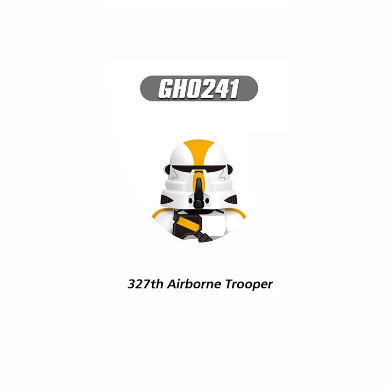 WM6126 Republic Commando Fixer Gregor Scorch Sev Voca Clone Troopers Dogma Building Blocks Bricks Toys WM6124 Hardcase Fives