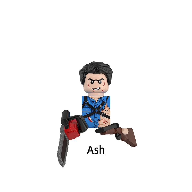 The Chucky Bride Chucky M3gen Nun Ash Terrifier Billy Lily D'Abo Model Blocks MOC Bricks Set Gifts Toys For Children WM6205