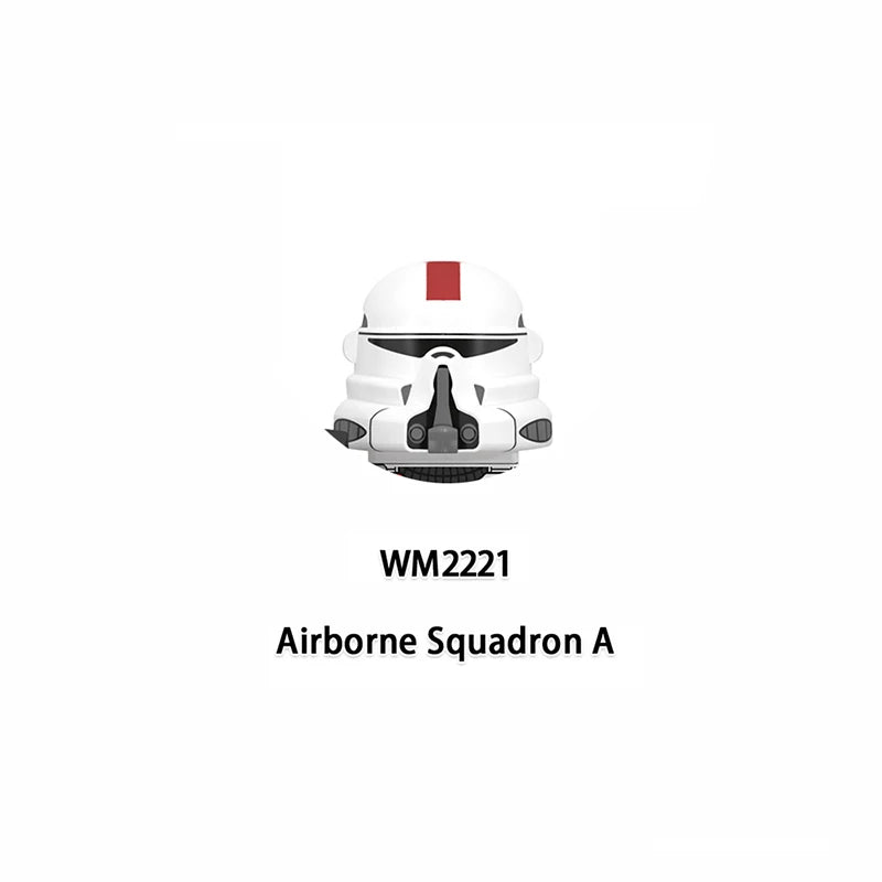 WM6126 Republic Commando Fixer Gregor Scorch Sev Voca Clone Troopers Dogma Building Blocks Bricks Toys WM6124 Hardcase Fives