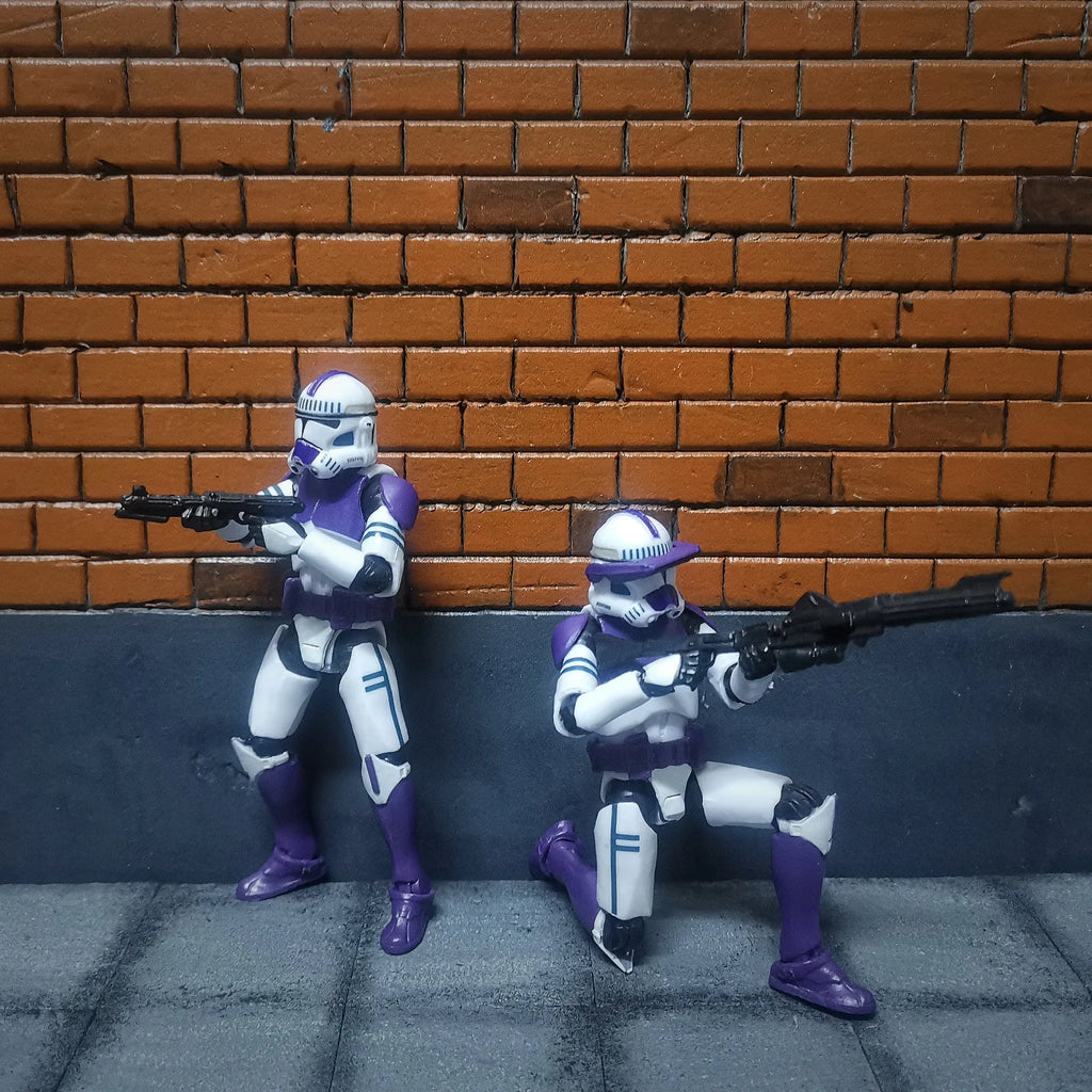 Star Wars 3.75 Inch Trooper 1/18 501st 187th Legion  Shock Action Figure REX ARF P1 P2 clone Toys Model Loose