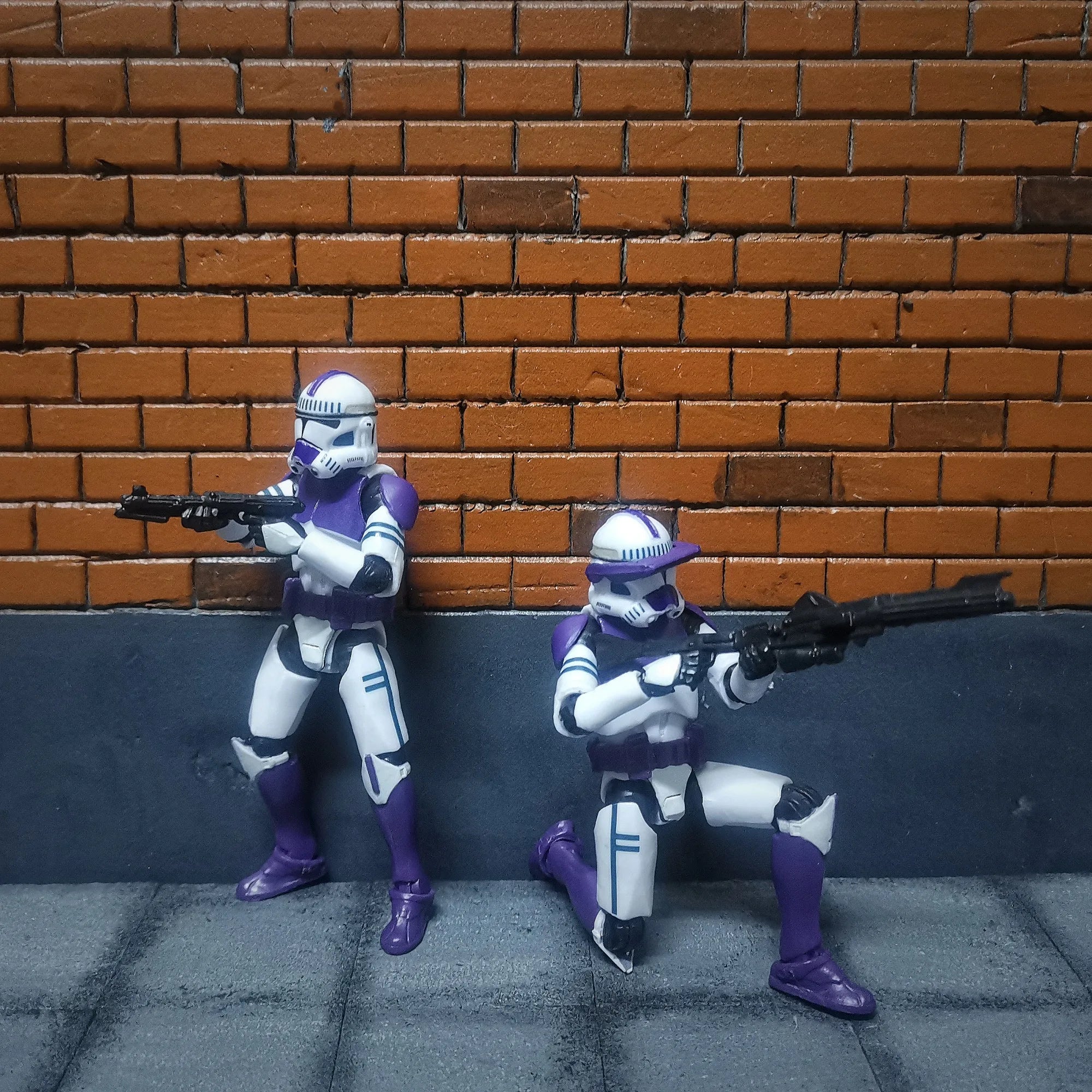 Star Wars 3.75 Inch Trooper 1/18 501st 187th Legion  Shock Action Figure REX ARF P1 P2 clone Toys Model Loose