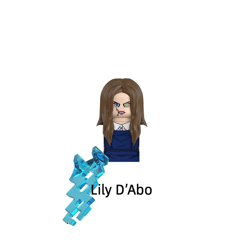 The Chucky Bride Chucky M3gen Nun Ash Terrifier Billy Lily D'Abo Model Blocks MOC Bricks Set Gifts Toys For Children WM6205